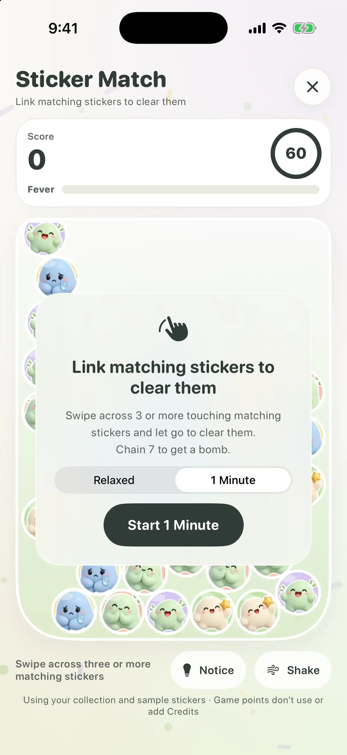 Sticki — Sticker Match, while it brews