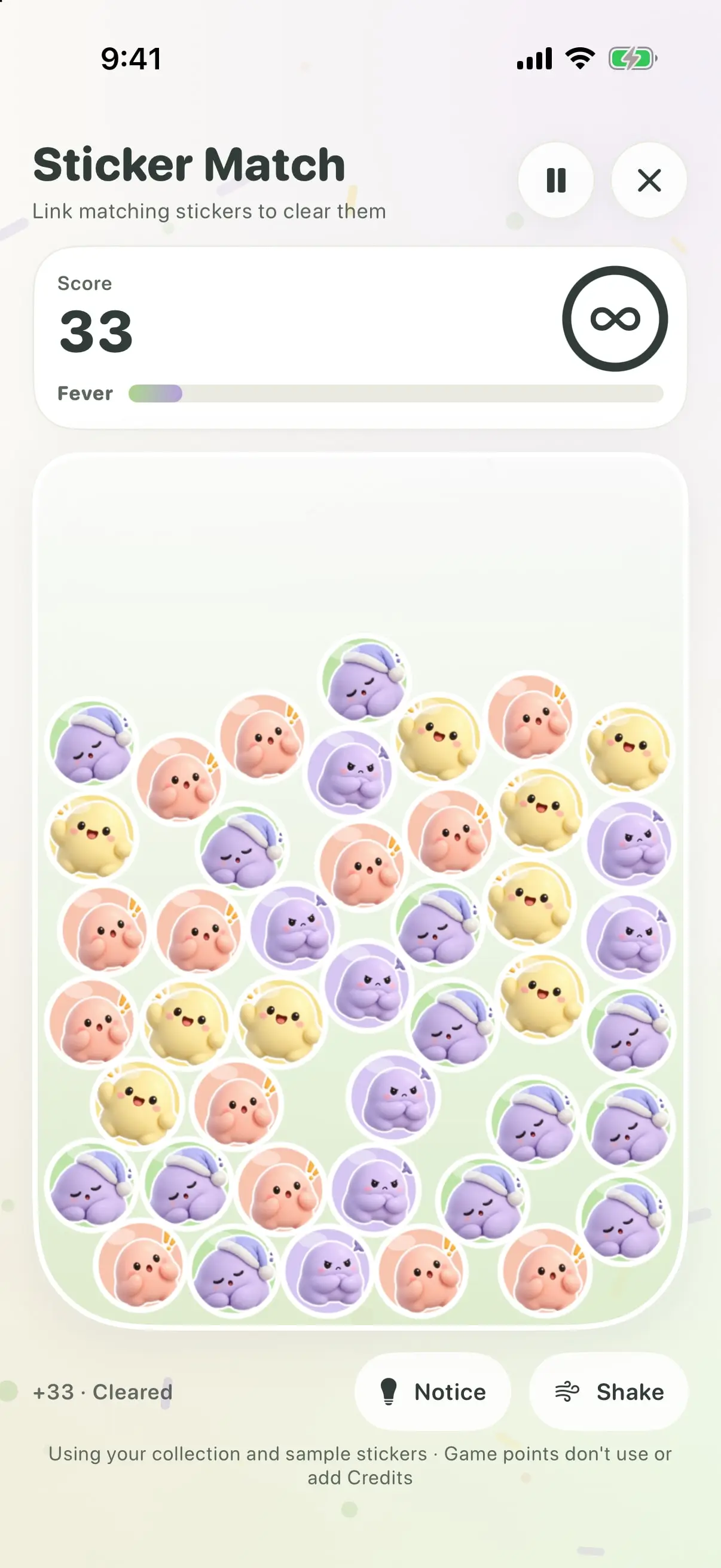 Sticki — Sticker Match, while it brews